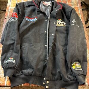 Chase Authentics Black Daytona 500 Jacket